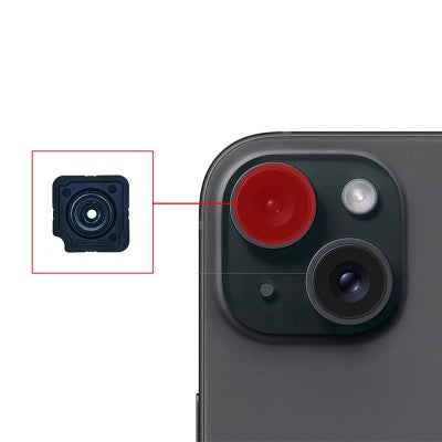 Rear Camera Ultra Wide (X0.5) Camera Blue Light Bead Lens Replacement For iPhone 15 / 15 Plus Rear Camera Ultra Wide (X0.5) Camera Blue Light Bead Lens Replacement For iPhone 15 / 15 Plus